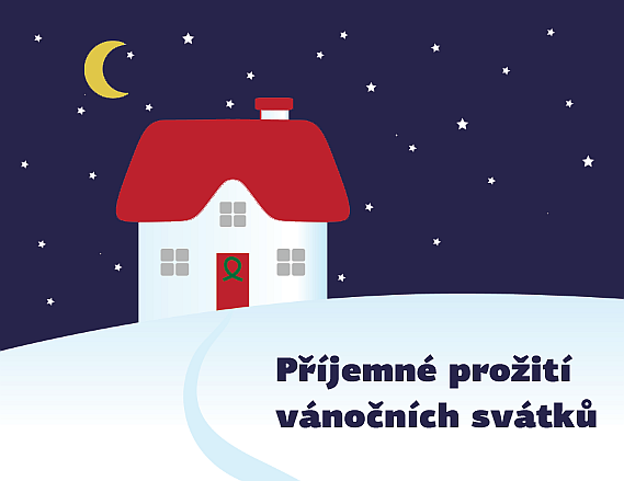 Vánoční přání, pohlednice