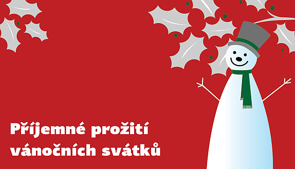 Vánoční přání, pohlednice