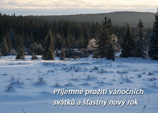 Vánoční přání, pohlednice