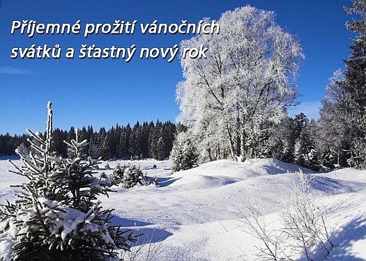 Vánoční přání, pohlednice