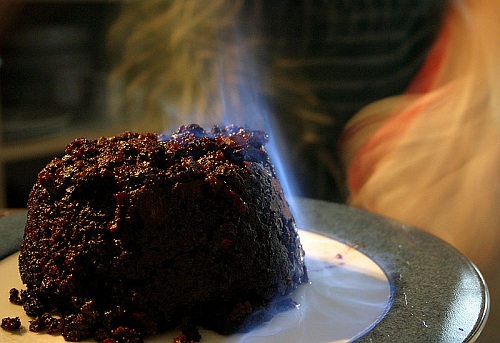 Anglický Vánoční puding